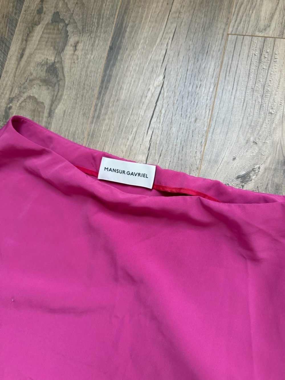 Mansur Gavriel A-Line Women's Skirt - Picture 2 of 5